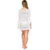 image:imageLuli Fama MUCHACHITA Linda  Caftan Fringe Dress White