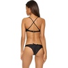 image:imageLuli Fama Womens Cosita Buena CrissCross Back Bra Bikini TopBlack