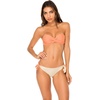 image:imageLuli Fama Womens Cosita Buena Cutting Edge Underwire Push Up BandeauAzafran