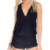 image:imageLuli Fama Womens Cosita Buena Racerback Mini CoverUp DressBlack