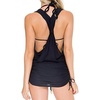 image:imageLuli Fama Womens Cosita Buena Racerback Mini CoverUp DressBlack