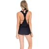 image:imageLuli Fama Womens Cosita Buena Racerback Mini CoverUp DressBlack