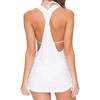 image:imageLuli Fama Womens Cosita Buena Racerback Mini CoverUp DressElectric Blue