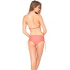 image:imageLuli Fama Womens Cosita Buena Reversible Drawstring High Rise Bikini BottomFire Coral