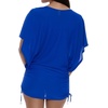 image:imageLuli Fama Womens Cosita Buena South Beach CoverUp DressElectric Blue
