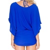image:imageLuli Fama Womens Cosita Buena South Beach CoverUp DressElectric Blue