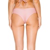 image:imageLuli Fama Womens Cosita Buena Wavey Brazilian Ruched Back Bikini BottomRosaPink