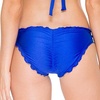 image:imageLuli Fama Womens Cosita Buena Wavy Full RuchedBack Bikini BottomBlack