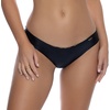 image:imageLuli Fama Womens Cosita Buena Wavy Full RuchedBack Bikini BottomBlack