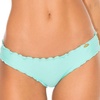 image:imageLuli Fama Womens Cosita Buena Wavy Full RuchedBack Bikini BottomBlack