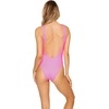 image:imageLuli Fama Womens Low Back Tank One Piece Swimsuit Barbie Pink S