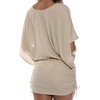 image:imageLuli Fama Womens Solids Cosita Buena South Beach Dress Cover Up Swimwear