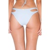 image:imageLuli Fama Womens Standard Cosita Buena Reversible Zig Zag Open Side Moderate BottomCielo