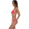 image:imageLuli Fama Womens Triangle Bikini Top with Removable Cups and Adjustable Tie ClosureBombshell Red