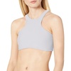 image:imageLuli Fama Womens Cosita Buena High Neck Sporty Bra Bikini TopWhite