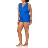 image:imageLuli Fama Womens Cosita Buena Racerback Mini CoverUp DressElectric Blue