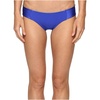 image:imageLuli Fama Womens Cosita Buena Side Tab Seamless Reversible Full Bikini BottomElectric Blue