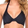 image:imageLuli Fama Womens Cosita Buena Underwire Halter Bikini TopBlack