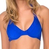 image:imageLuli Fama Womens Cosita Buena Underwire Halter Bikini TopElectric Blue