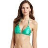 image:imageLuli Fama Womens Cosita Buena Wavy Triangle Bikini TopJade Shimmer