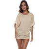 image:imageLuli Fama Womens Solids Cosita Buena South Beach Dress Cover Up Swimwear