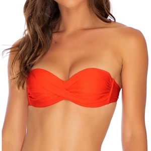 image:imageLuli Fama Womens Cosita Buena Cutting Edge Underwire Push Up BandeauSangrita