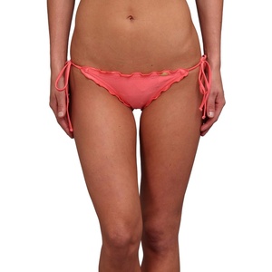 image:imageLuli Fama Womens Cosita Buena Cutting Edge Wavey Ruched TieSide Bikini BottomTropical Temptation