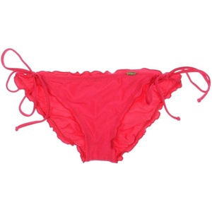 image:imageLuli Fama Womens Cosita Buena Cutting Edge Wavey Tie Side Ruched Full BottomBombshell Red