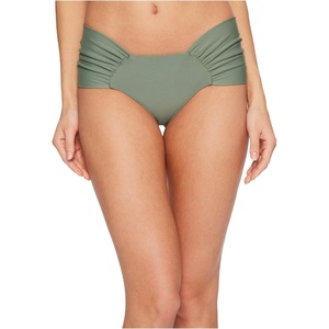 image:imageLuli Fama Womens Cosita Buena Ruched Back Bikini BottomArmy