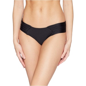 image:imageLuli Fama Womens Cosita Buena Ruched Back Bikini BottomBlack