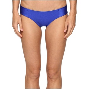 image:imageLuli Fama Womens Cosita Buena Side Tab Seamless Reversible Full Bikini BottomElectric Blue