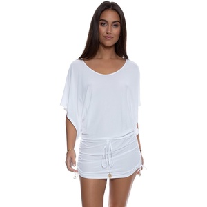 image:imageLuli Fama Womens Cosita Buena South Beach CoverUp DressWhite