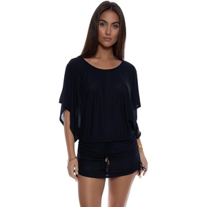 image:imageLuli Fama Womens Cosita Buena South Beach DressBlack