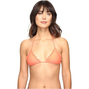 image:imageLuli Fama Womens Cosita Buena Wavy Triangle Bikini TopHot Mess